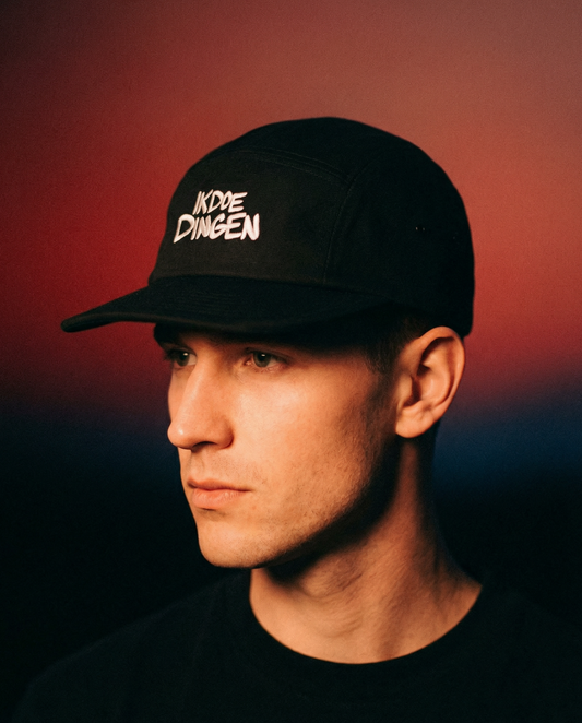 IK DOE DINGEN 5 PANEL PET - Zwart